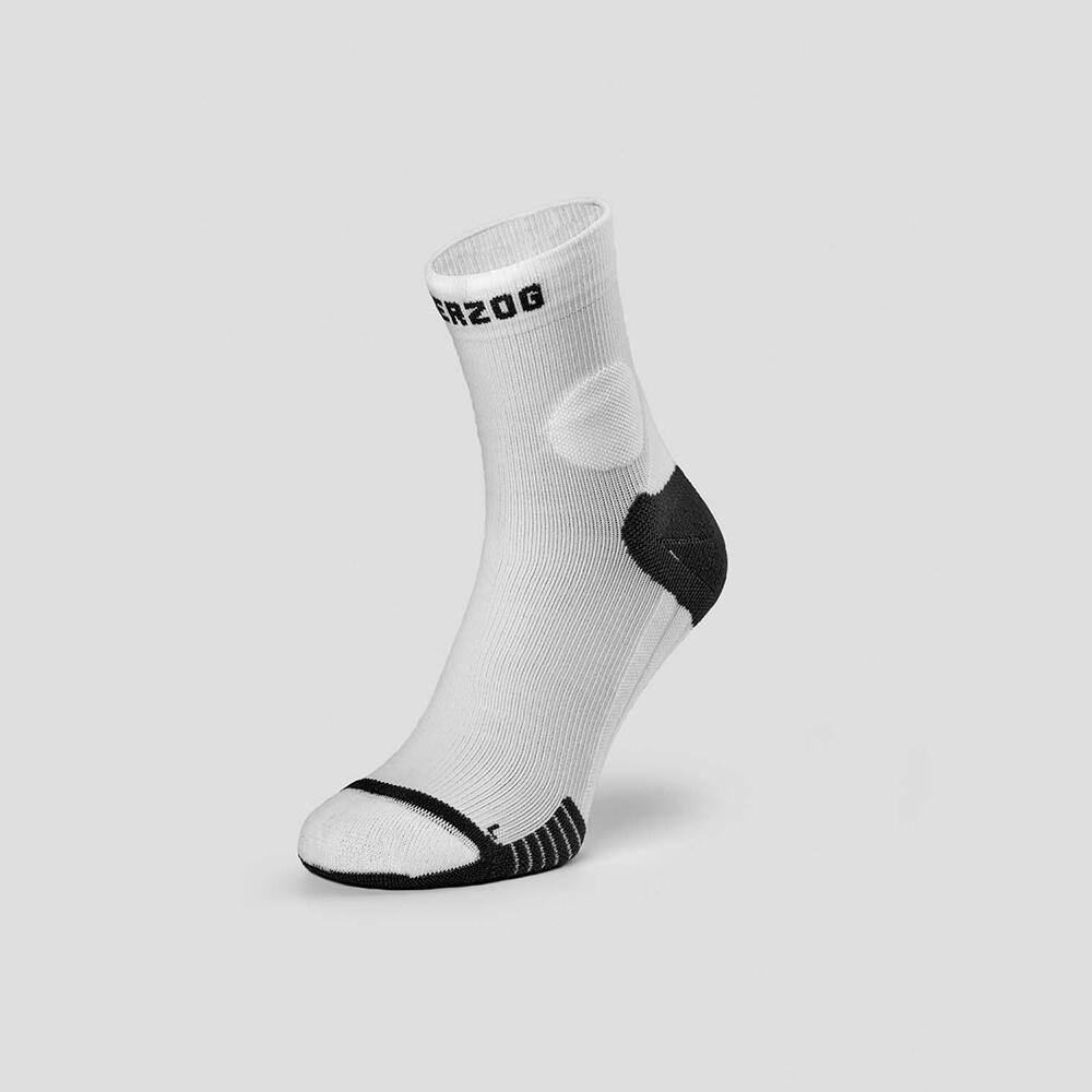 HERZOG MEDICAL Herzog PRO Compressie Enkelsokken Wit