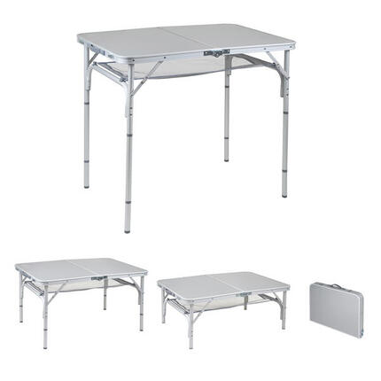 Campingtisch Premium Klapptisch Koffertisch Falttisch Garten 4 Höhen Alu