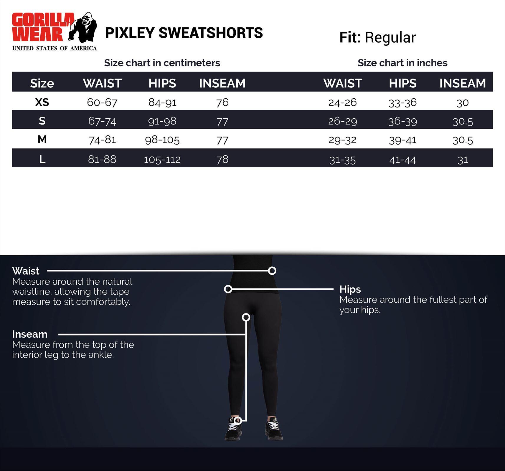 Pixley SweatPantaloncini Nero M GORILLA WEAR Decathlon