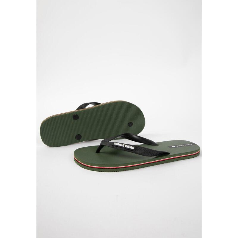 Kokomo Flip-Flops  Army Green