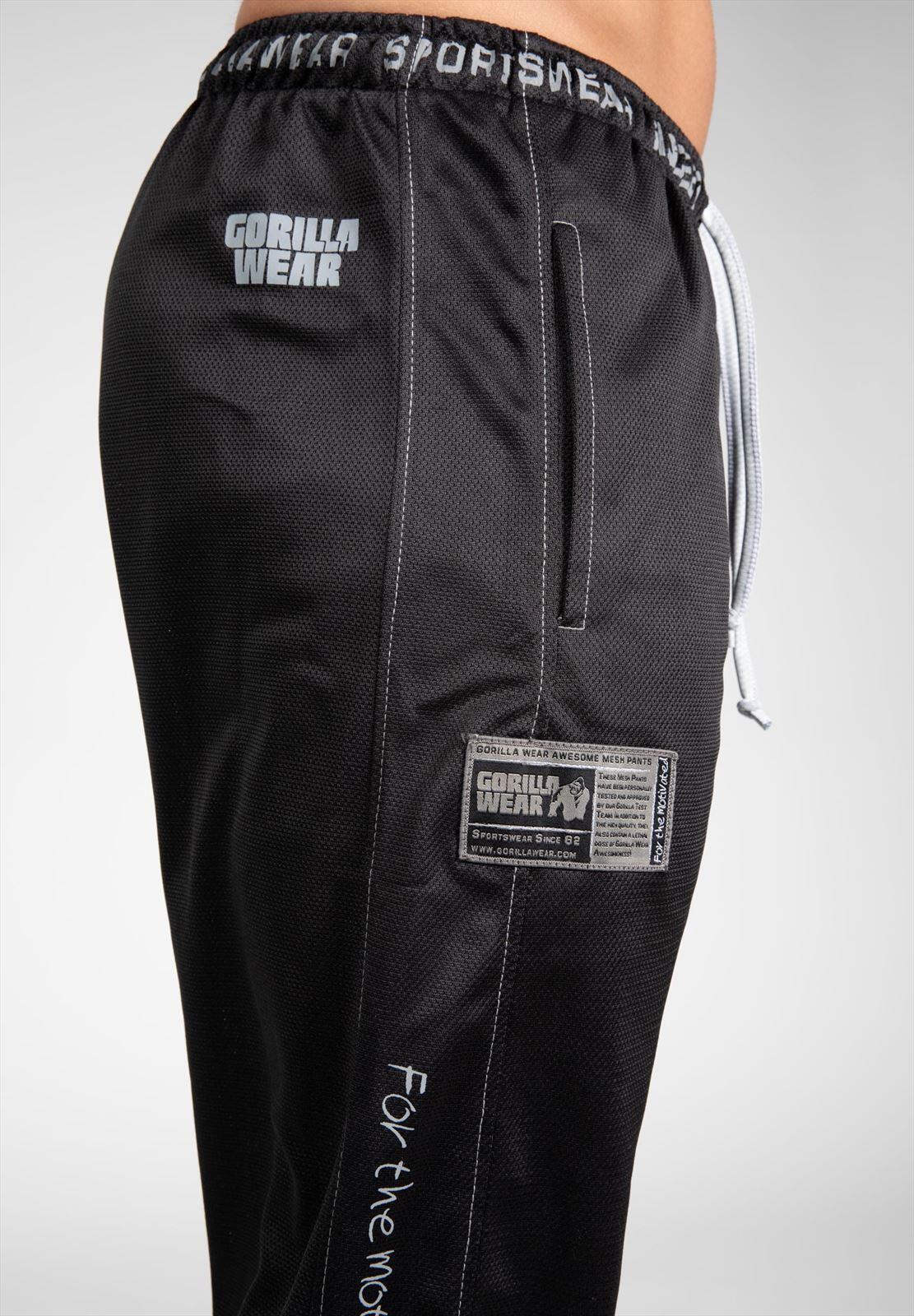 Logo Mesh Pantaloni - Nero 4/6