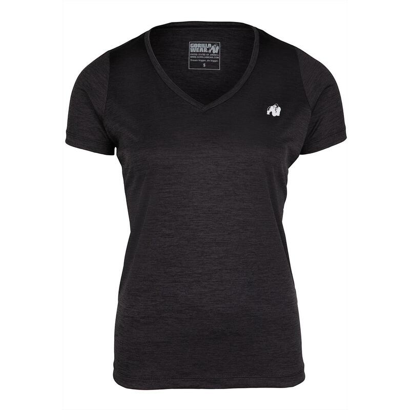 Elmira V-Neck T-shirt  Black