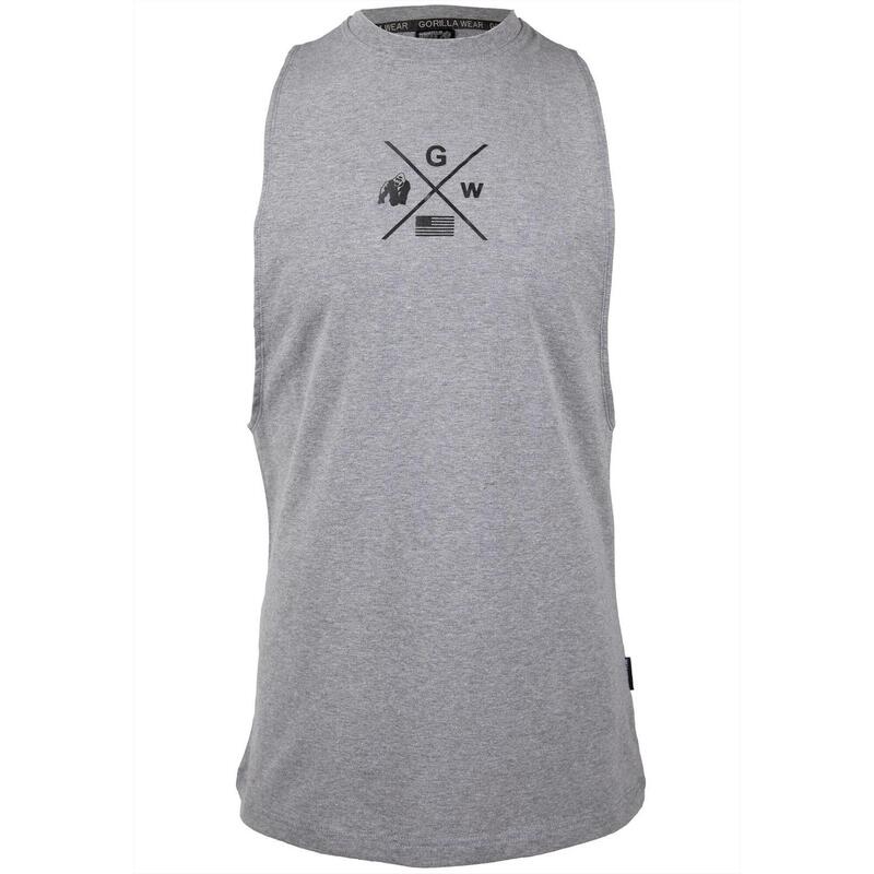 Cisco Drop Armhole Tank Top Gray/Black