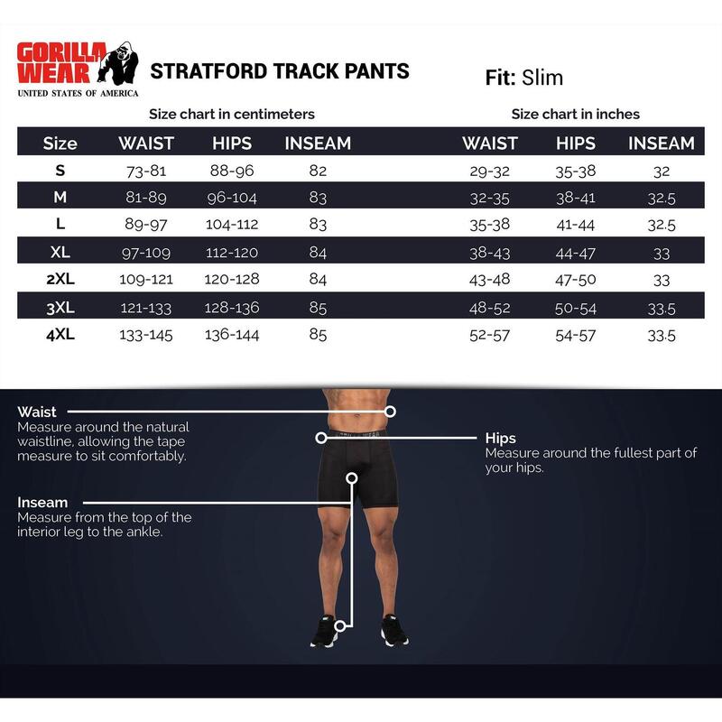 Stratford Track Pants - Black