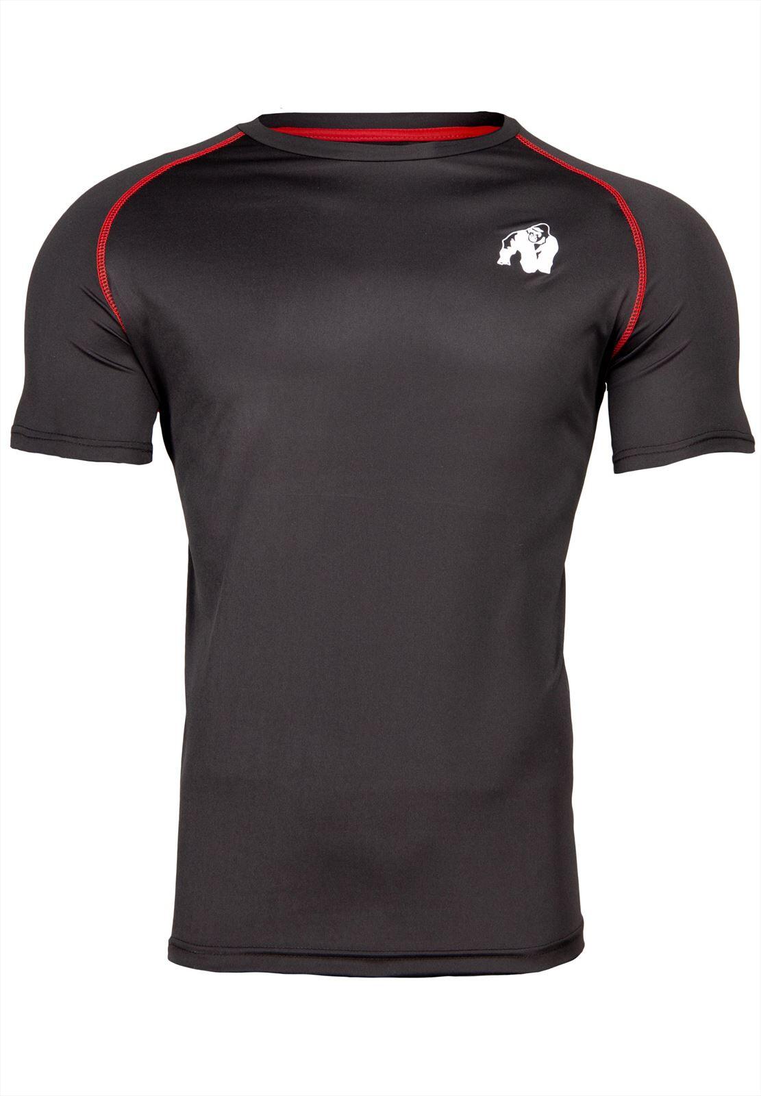 Performance T-Shirt - Schwarz/Rot 6/6