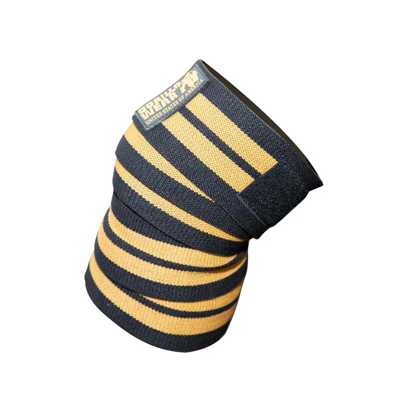 Knee Wraps - Black/Gold - 250CM