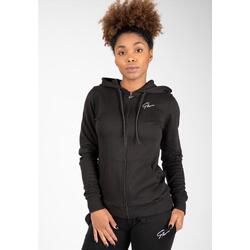 Sudadera mujer fitness gimnasio y tiempo libre negra