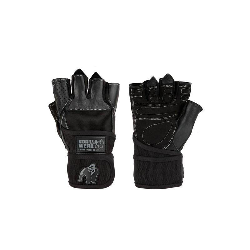 Dallas Wrist Wrap Gloves Black