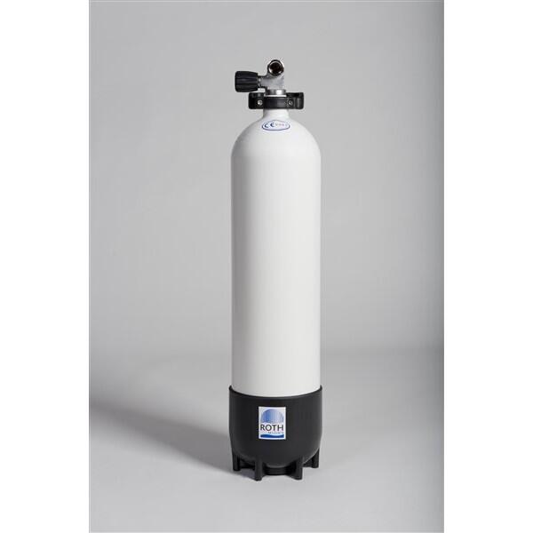 Roth - Bouteille De Plongée Mono Bloc 10 Litres 232 Bars 1 Sortie 2023 - Bloc De Plongée - Blanc - No Size - Decathlon