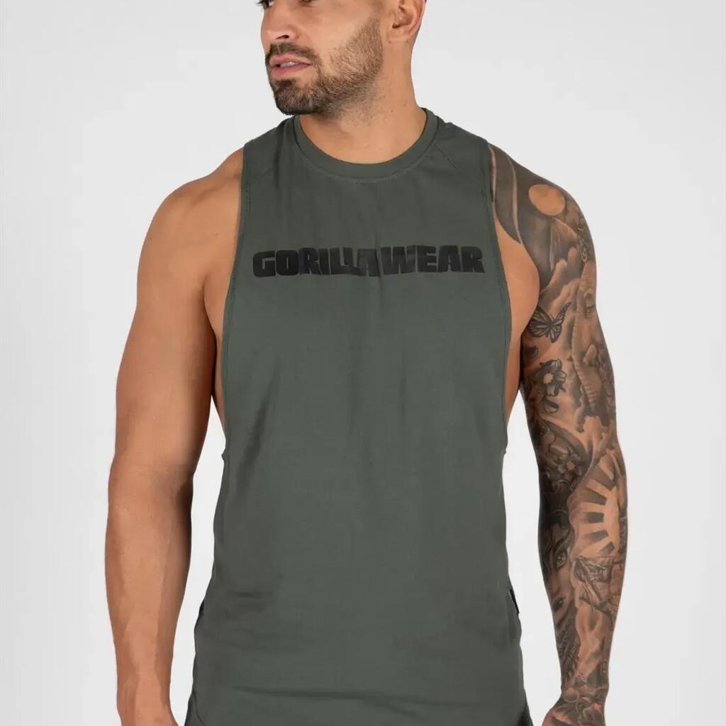 Tank top with armhole Gorilla Wear Milo Drop
