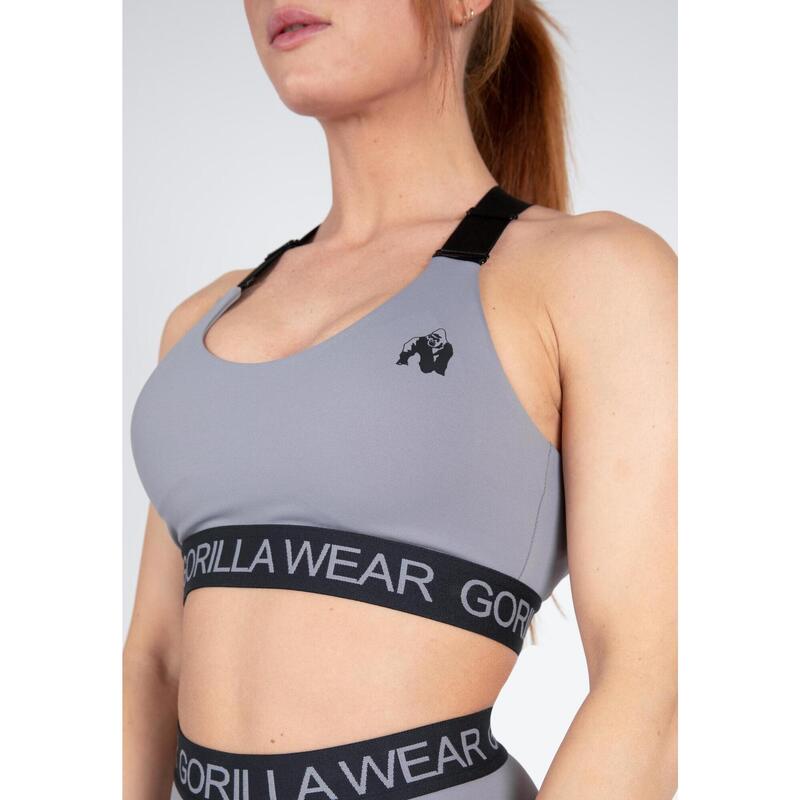 Colby Sports Bra - Gray