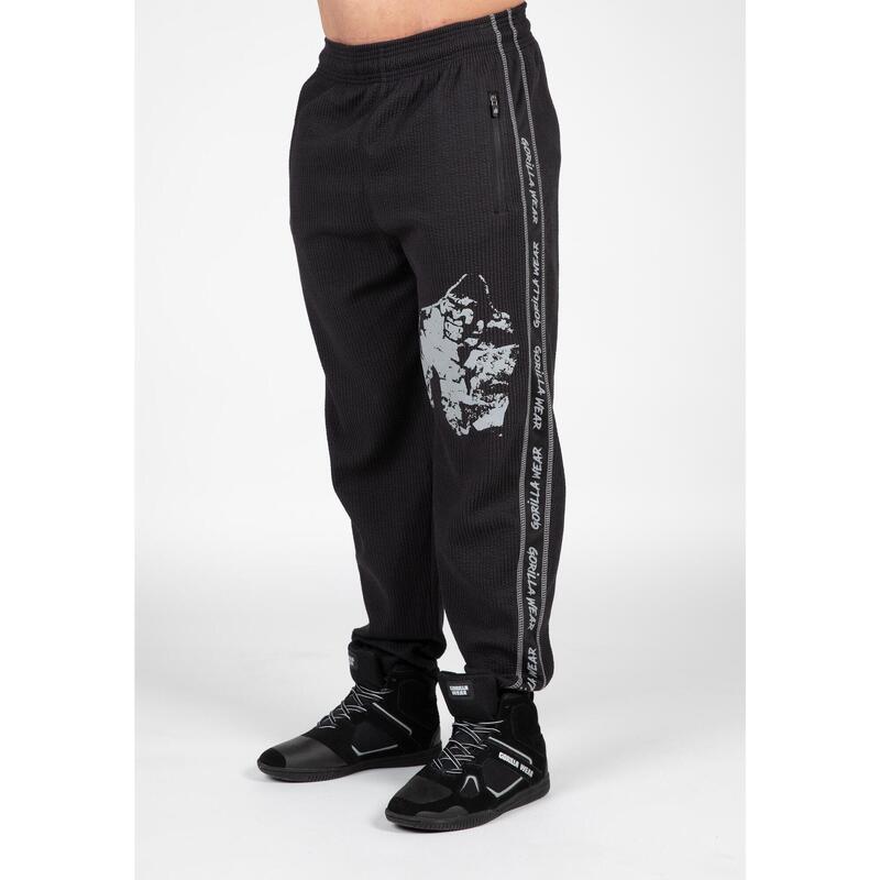 Buffalo Old School Workout Pants - Black/Gray