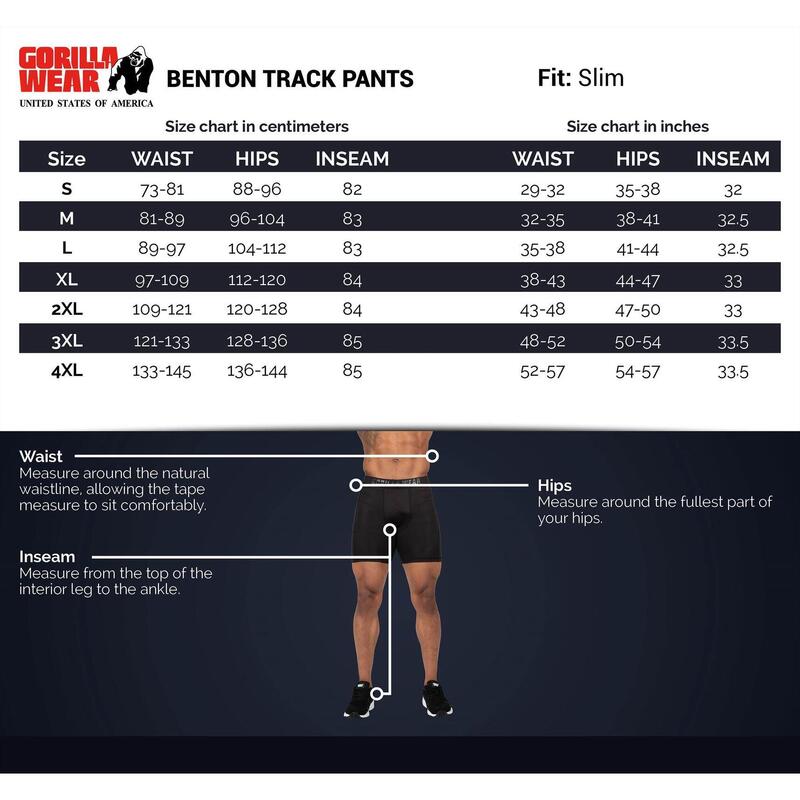 Benton Track Pants Gray