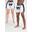 Piru Muay Thai Shorts - White/Black