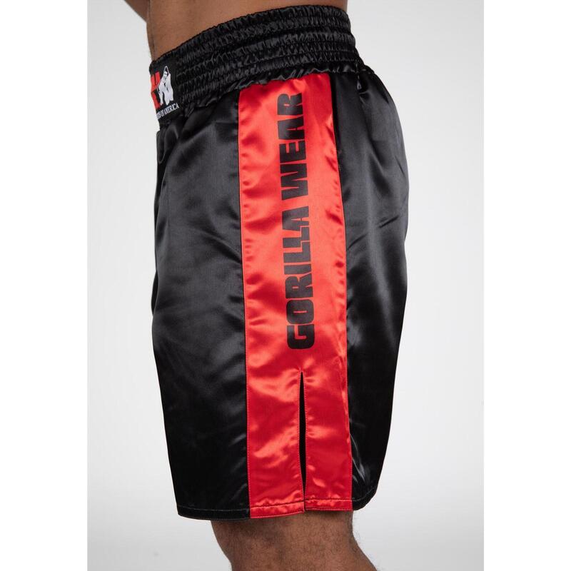 Hornell Boxing Shorts - Black/Red