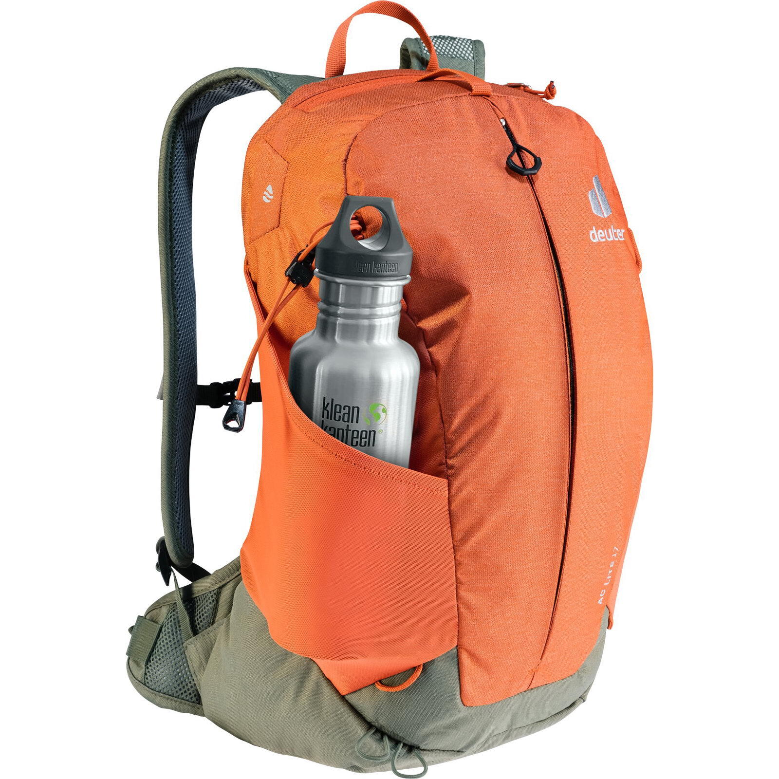 Sac à dos Deuter AC Lite 17 17L Paprika Khaki ventilé Aircomfort léger 840g 7/7