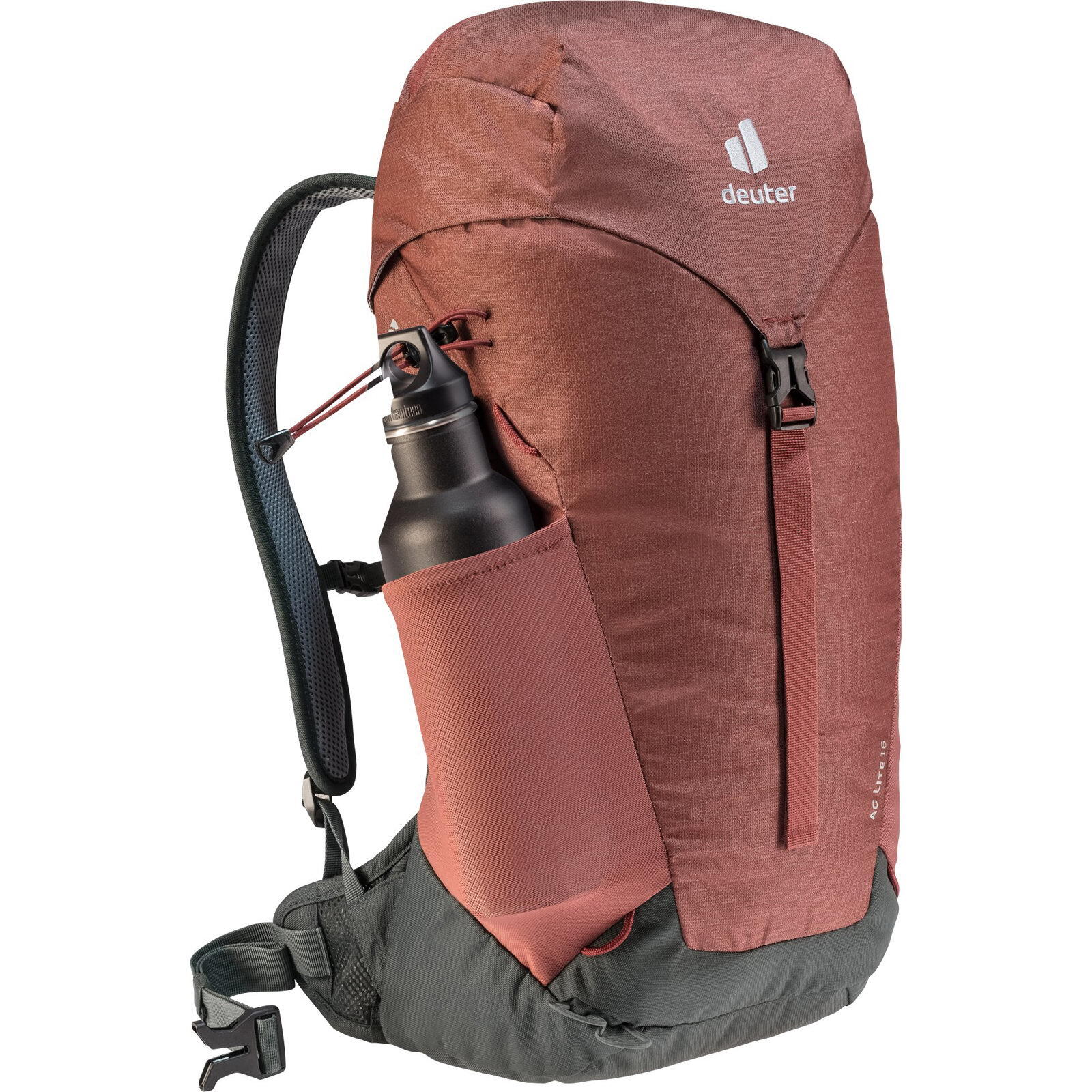Sac à dos Deuter AC Lite 16 rouge 16L léger Aircomfort compatible hydratation 2L 7/7