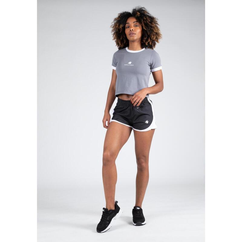 New Orleans Cropped T-shirt - Gray