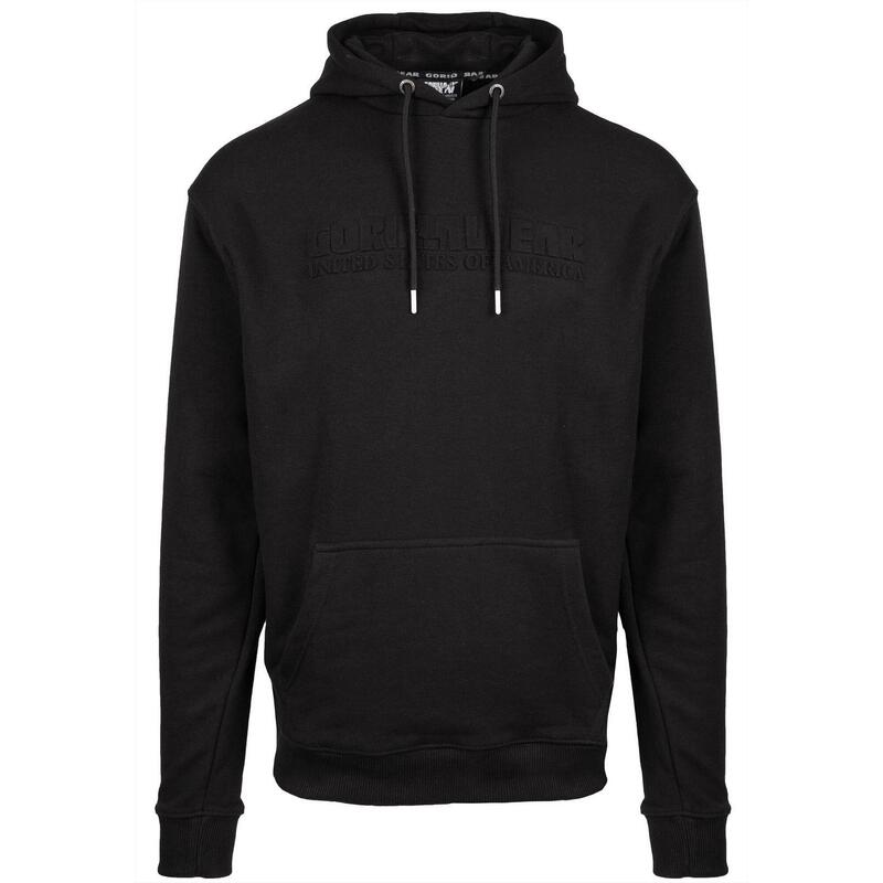 übergroßer Hoodie - Crowley - Schwarz