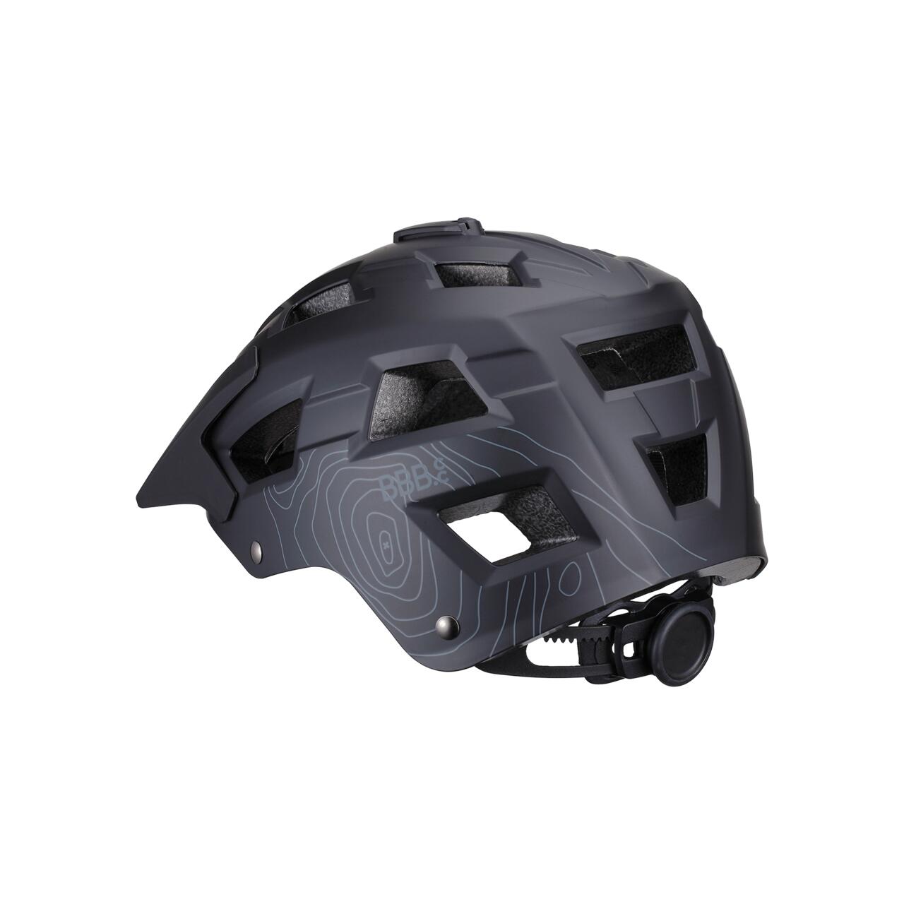 BBB Nanga Mountain Bike Helmet Black Medium 7/7
