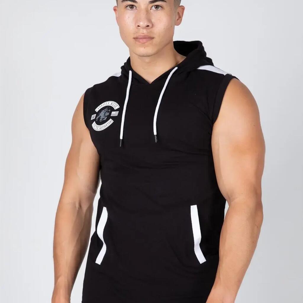 Sleeveless hooded T-shirt Gorilla Wear Oswego