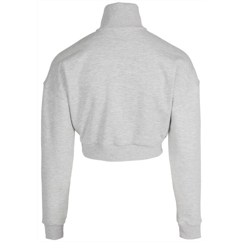 Sweat-shirt court avec moitié zip - Ocala