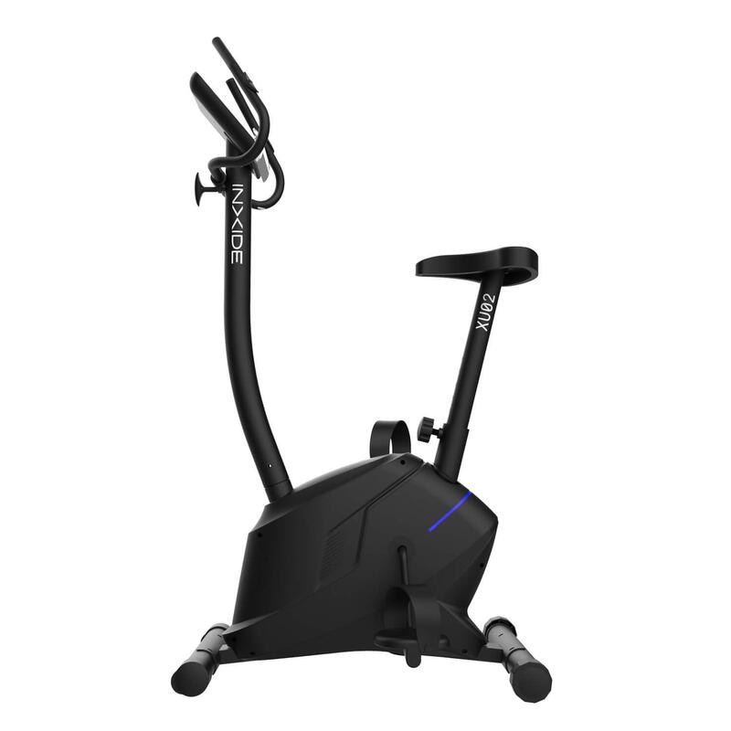 Bicicleta estática XU02 Bodytone com regulação eletrônica de inércia de 9kg.