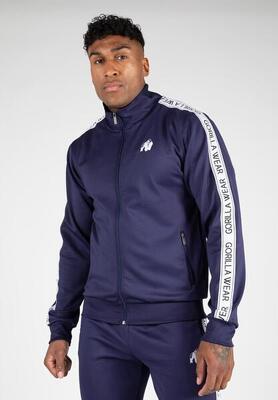 Delaware track jacket - marineblauw
