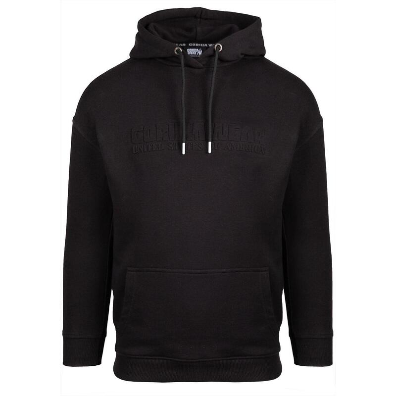 Übergroßer Damen-Hoodie - Crowley - Schwarz