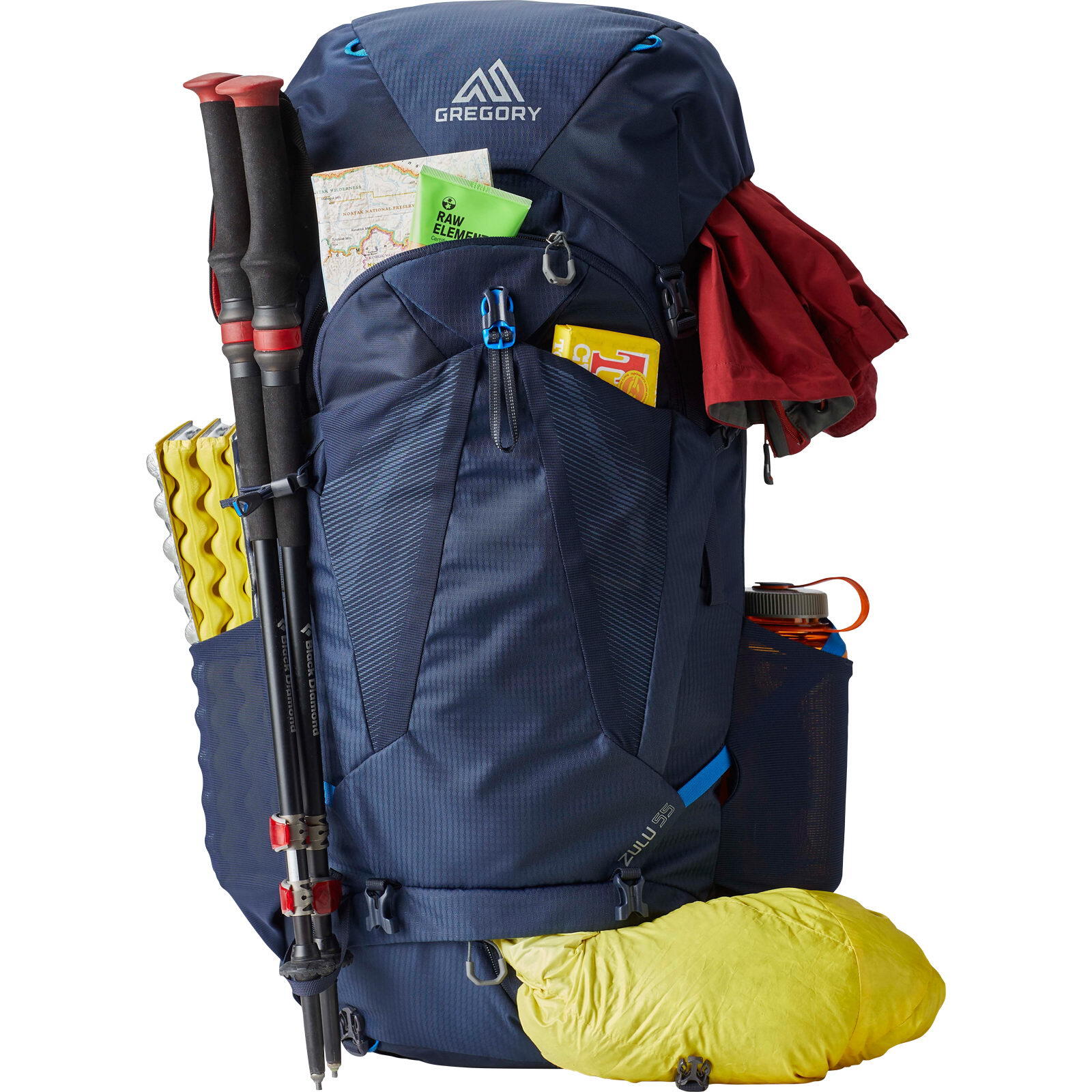 Sac à dos de randonnée Gregory Zulu 55 pour homme 3/4