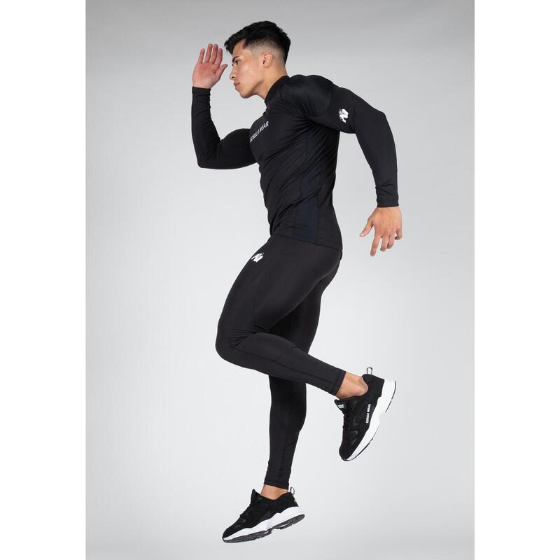 Lorenzo Performance Long Sleeve - Black