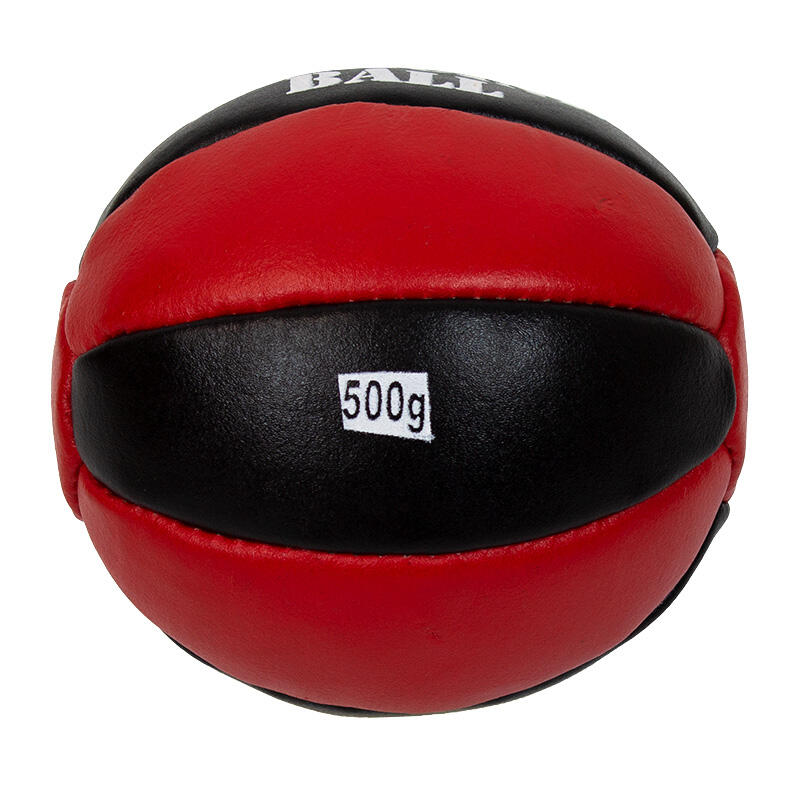 Palla medica Aktivsport 0,5 kg in pelle 2/3