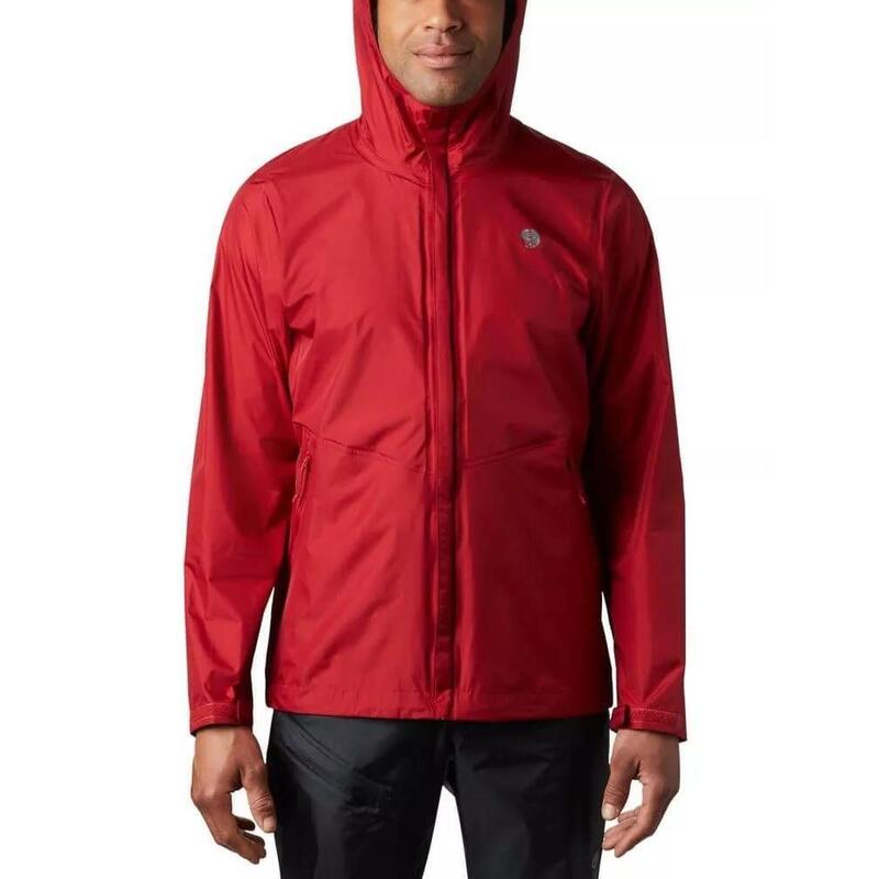 Regenmantel Acadia Jacket Herren - rot