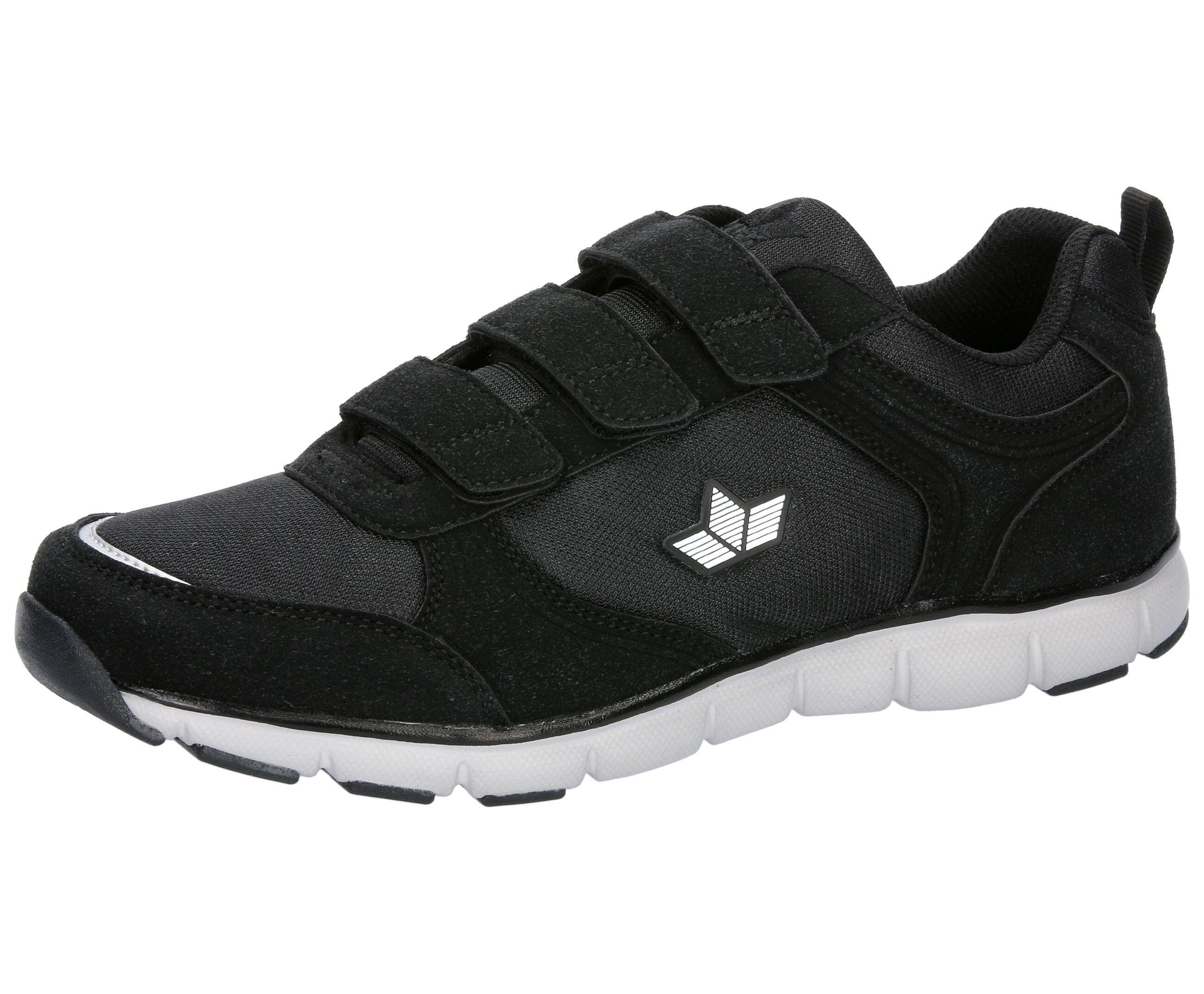 LICO Lionel V Nylon Hiking Shoe Black Velcro CME Sole 1/5