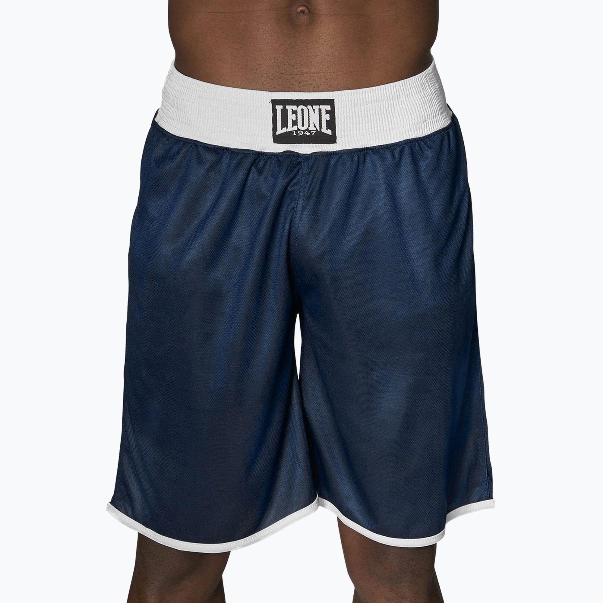 LEONE 1947 Pantalon boxeo Leone1947  DOUBLE FACE azul/rojo/XXL