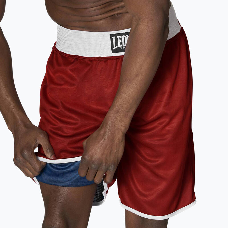 Shorts de boxeo de doble lado para hombres Leona 1947 Boxeo de doble cara