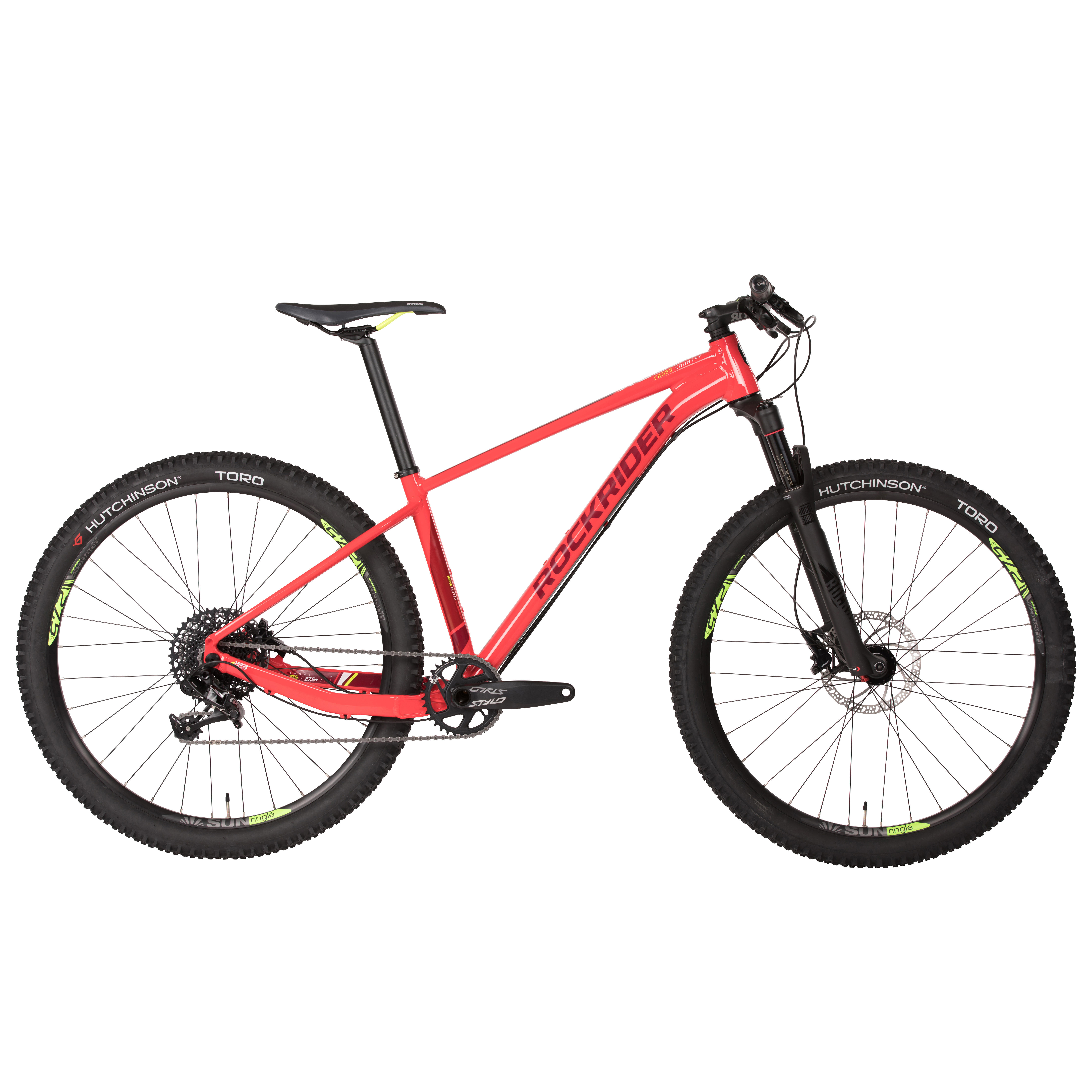 Refurbished 500 XC Mountain Bike 27.5 Inch Red A Grade