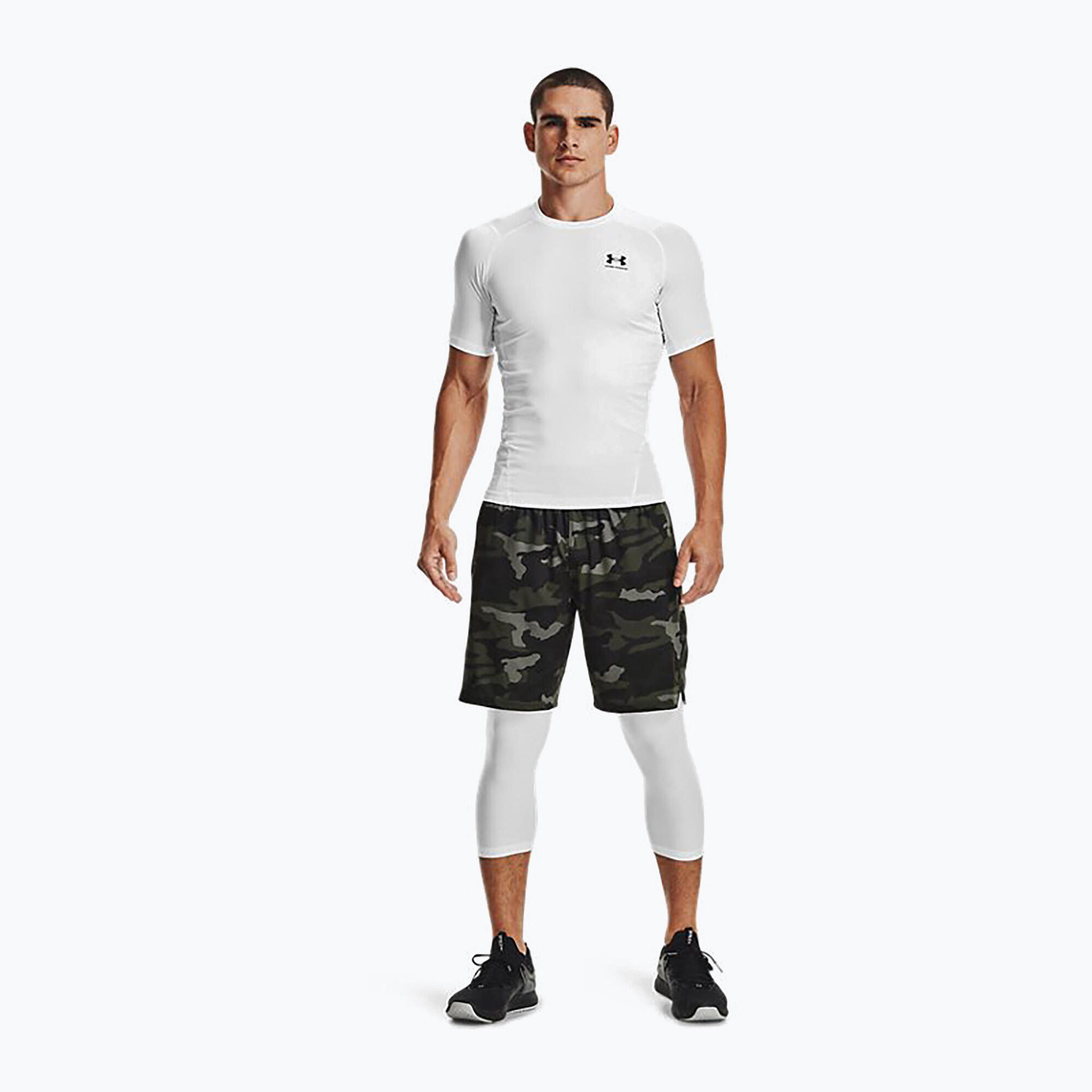Under Armour Heatgear® Funktions-t-shirt Weiß Für Herren 5/6