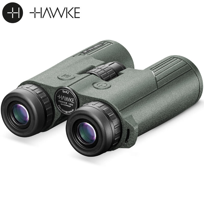 BINÓCULO HAWKE FRONTIER LRF 8X42 (GREEN)