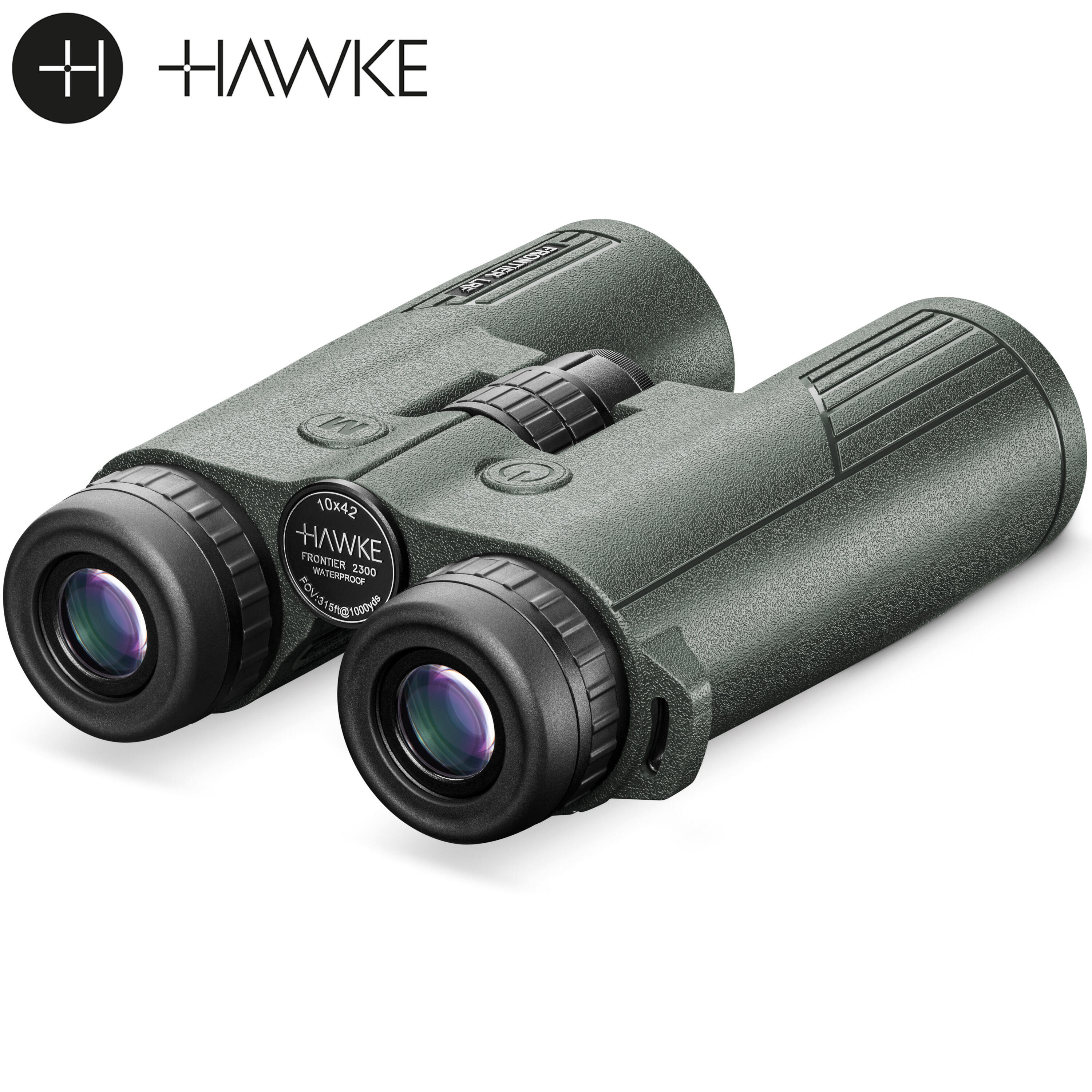 BINÓCULO HAWKE FRONTIER LRF 2300 10X42 (GREEN) 2/7