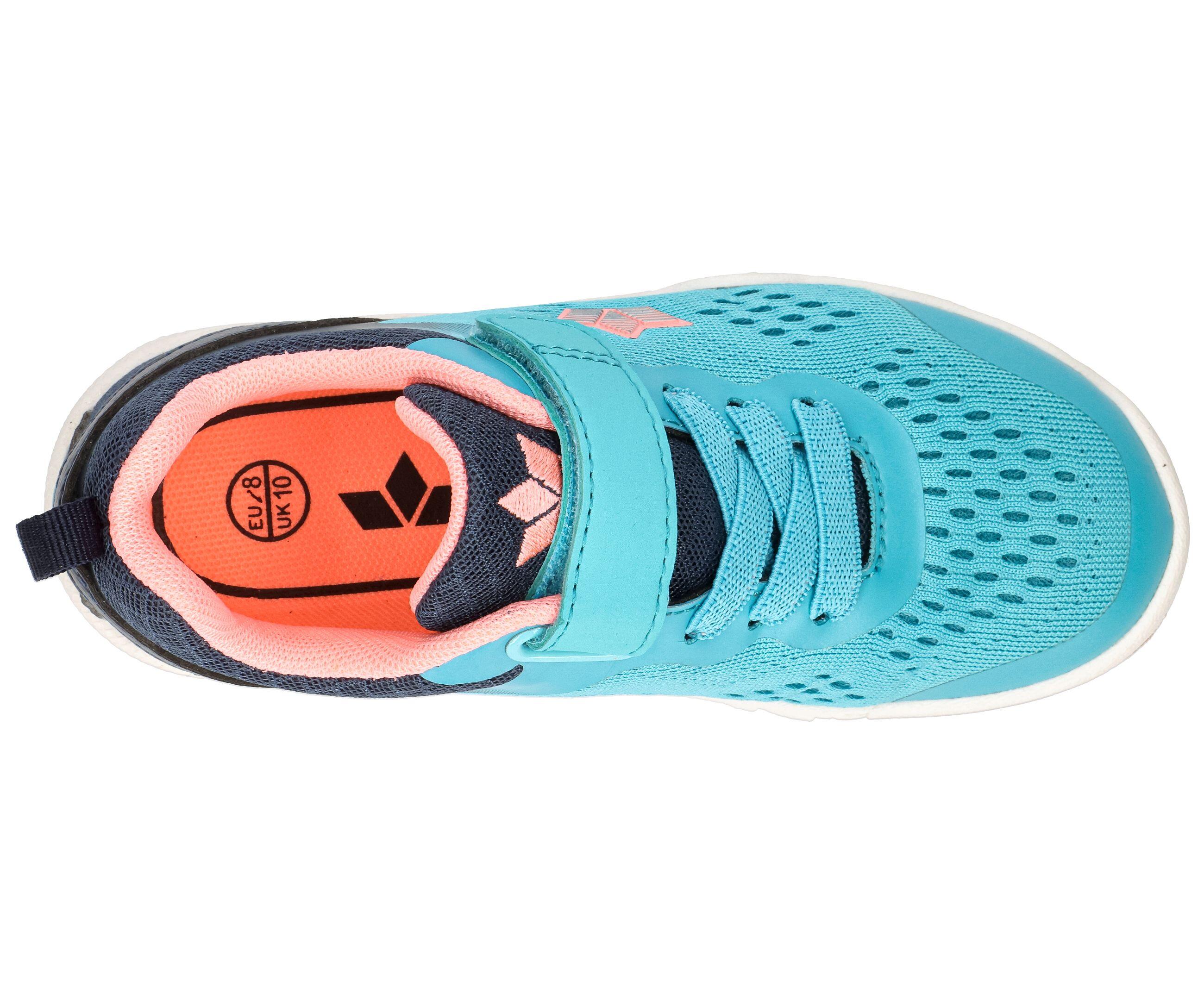 LICO Key VS Girls' Nylon Shoe Blue Velcro Removable Insole 5/5