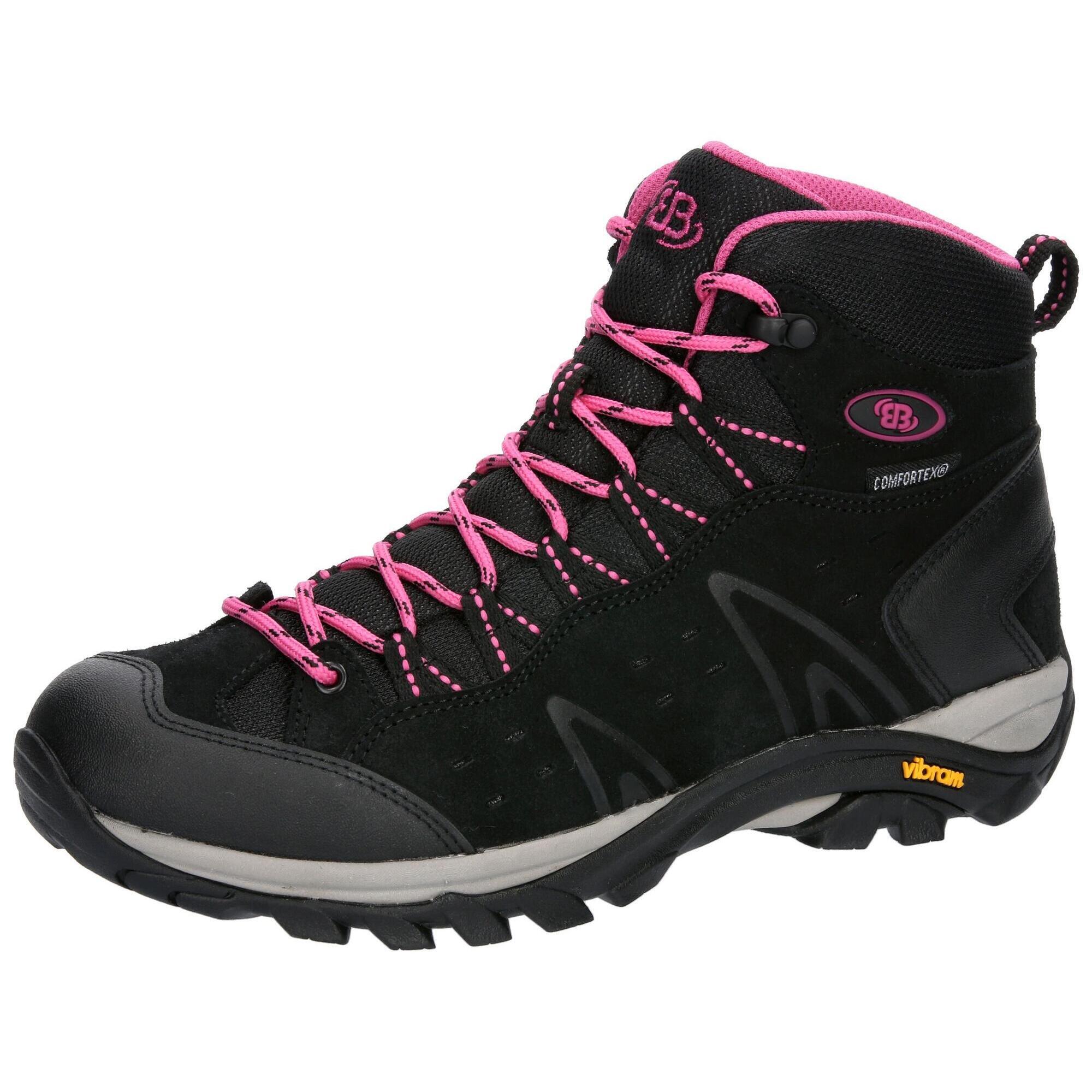 Brütting - Chaussure De Trekking Imperméable Et Respirant Femmes Brütting Mount Bona High - Chaussures De Sport - Noir - 39 - Decathlon