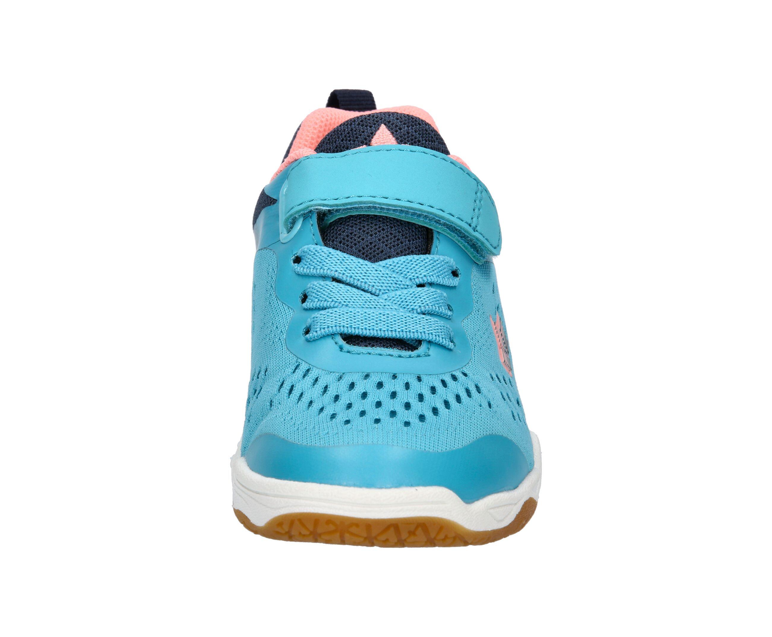LICO Key VS Girls' Nylon Shoe Blue Velcro Removable Insole 3/5