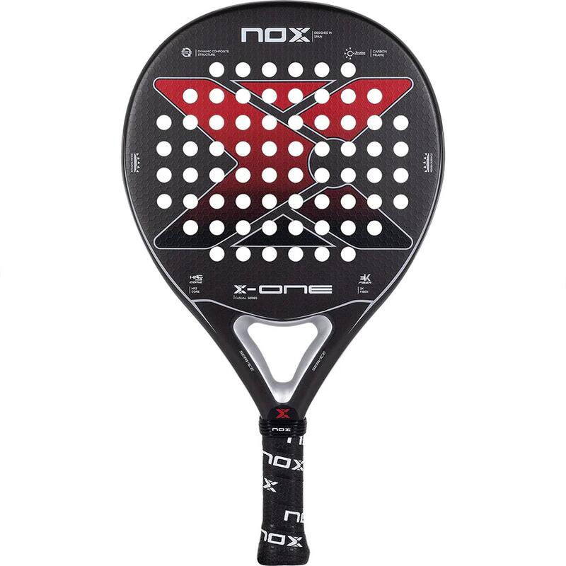 Pala de pádel adultos NOX X-ONE EVO Red 2023