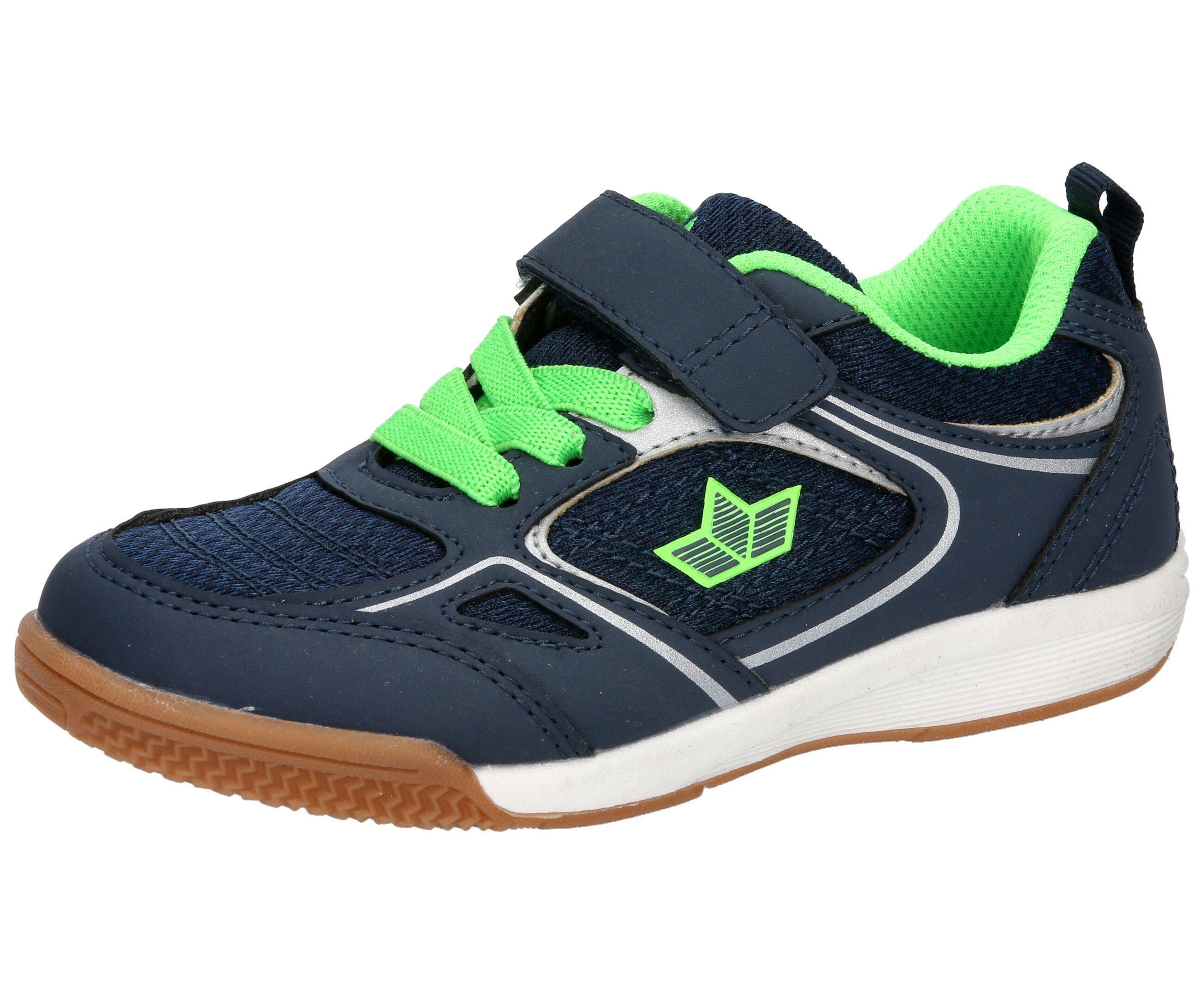 LICO LICO Racine VS Kids Velcro Nylon Shoe Blue, Removable Insole