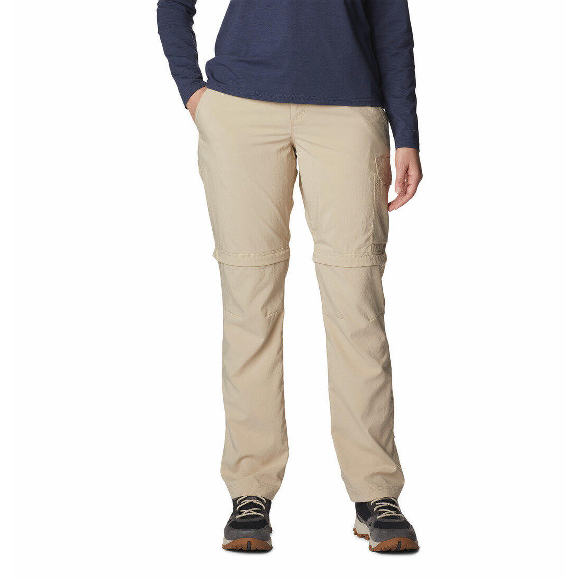 Columbia - Silver Ridge Utility™ Convertible Pant Beige 46 - Pantalons - Beige - Decathlon