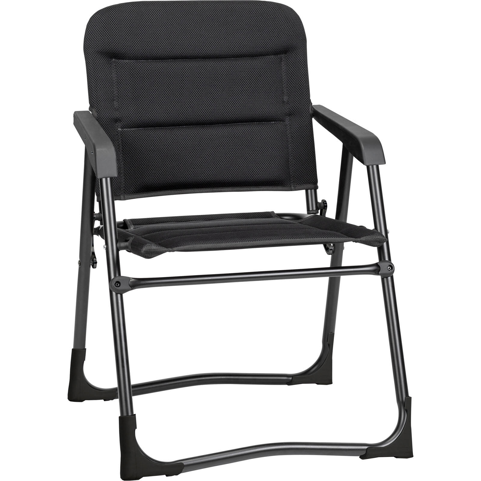 Brunner - Chaise De Camping Aravel Vanchair Pliante Coussin Pliable Alu 150kg - Chaise - Gris - Taille Unique - Decathlon