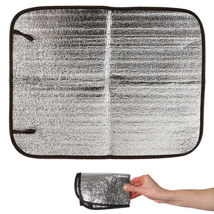 Alu Sitzkissen Thermo Kissen Sitzunterlage Stadion Camping Angeln Jagd