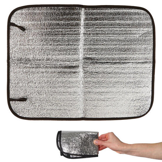 Alu Sitzkissen Thermo Kissen Sitzunterlage Stadion Camping Angeln Jagd