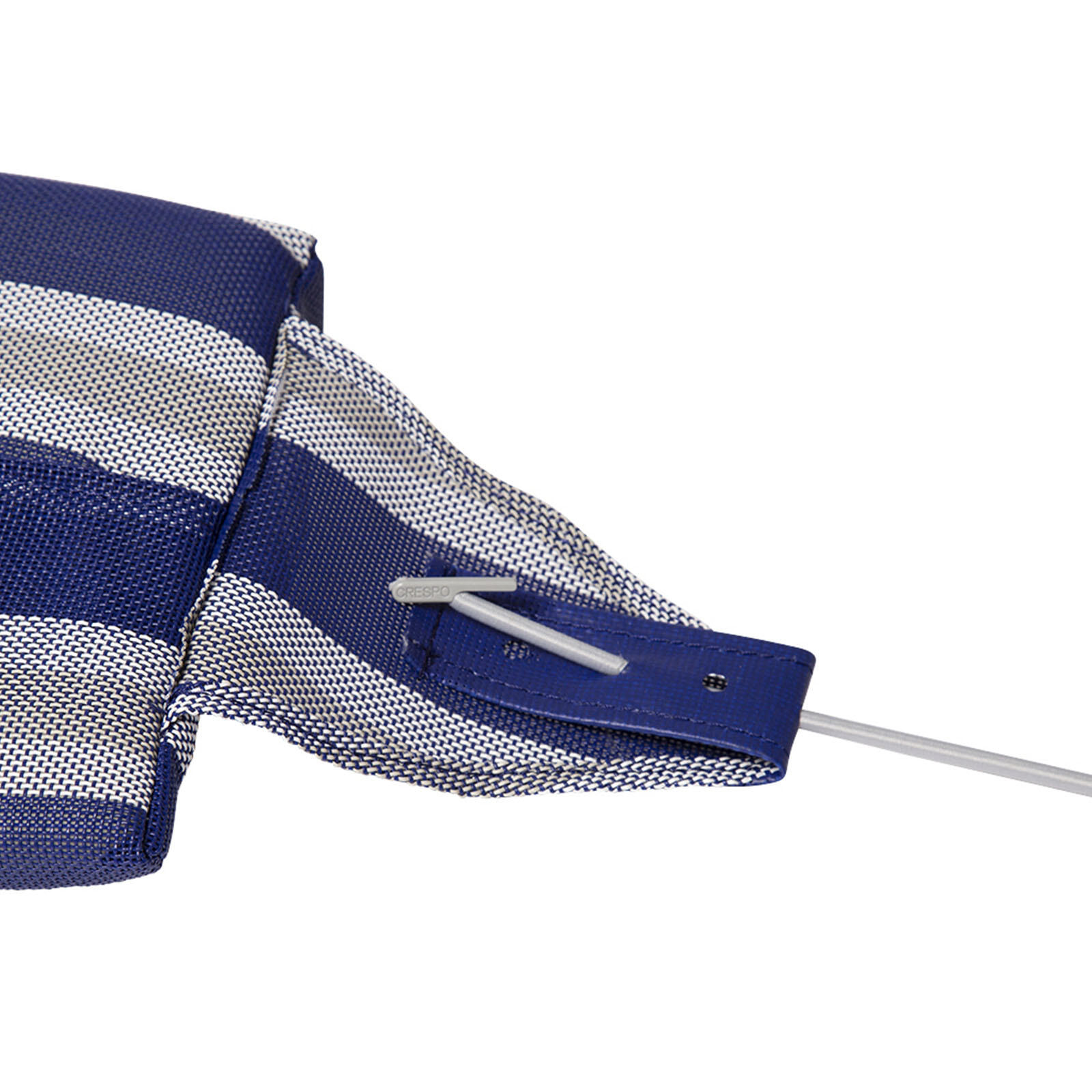 Crespo - Hoofdkussen - A/237 - Classic - Blauw gestreept 2/5